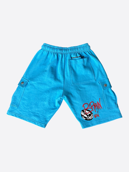 Chrome Hearts Matty Boy Blue Brand New Cargo Shorts