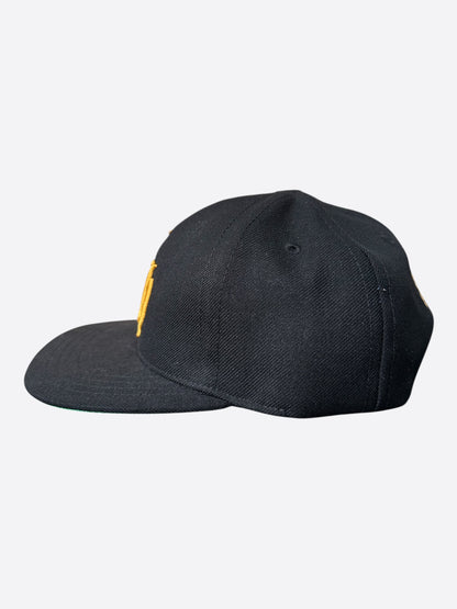 Chrome Hearts Black & Yellow CH Logo Hat