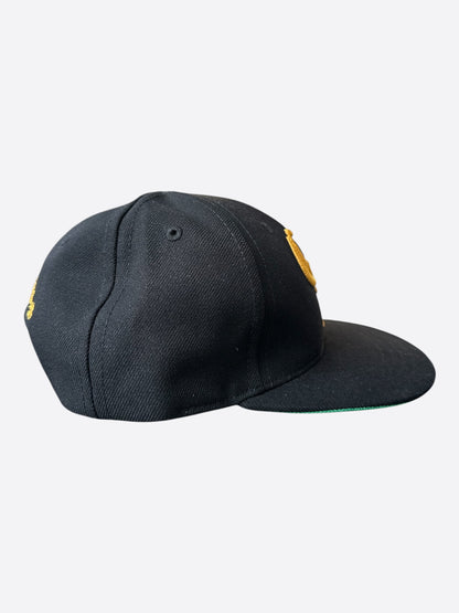 Chrome Hearts Black & Yellow CH Logo Hat