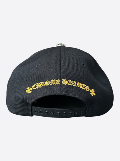 Chrome Hearts Black & Yellow CH Logo Hat