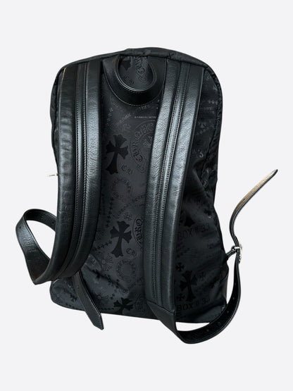 Chrome Hearts Black Stencil 7th Grade Nylon Backpack
