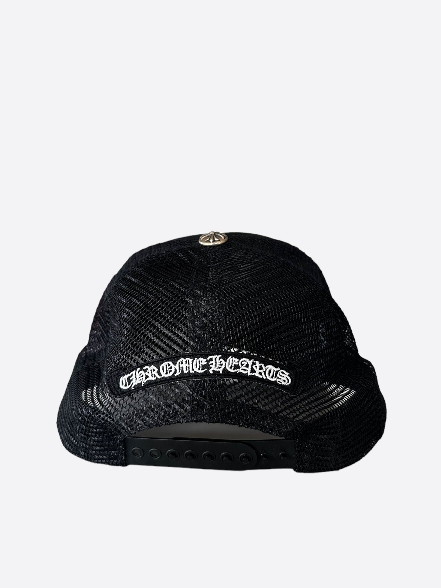 Chrome Hearts Matty Boy Black Chomper Trucker Hat