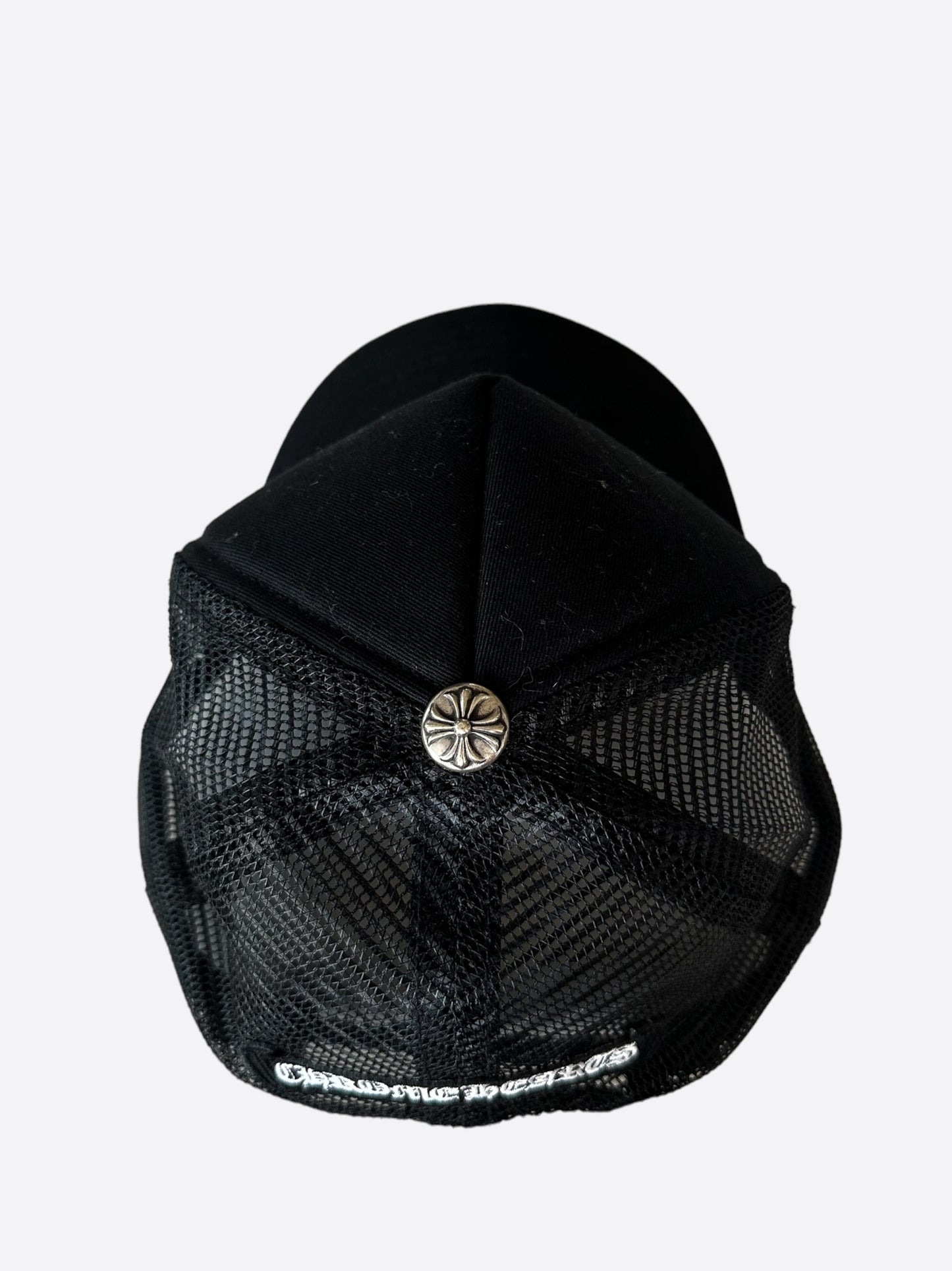 Chrome Hearts Matty Boy Black Chomper Trucker Hat