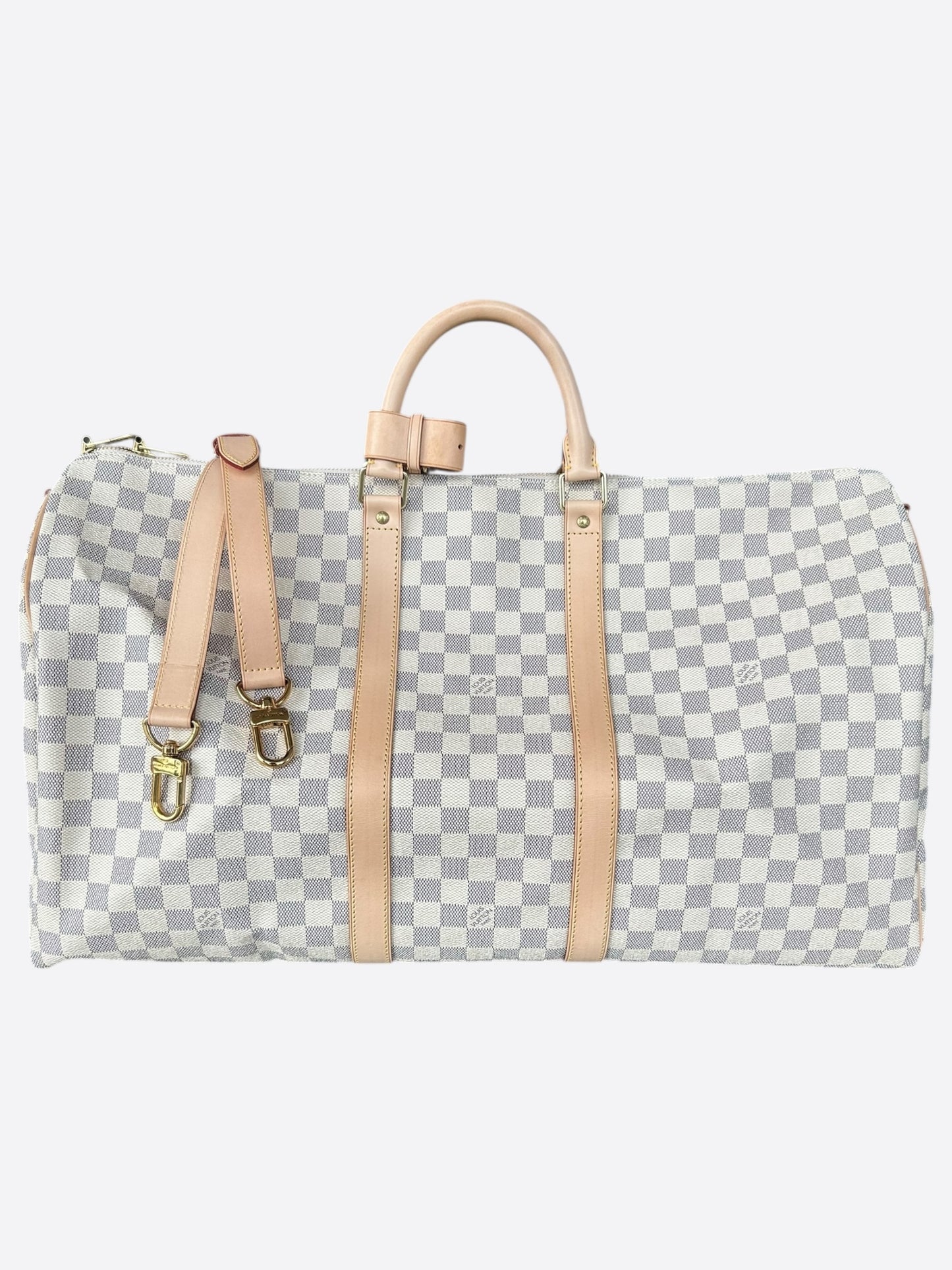 Louis Vuitton Damier Azur Keepall 55