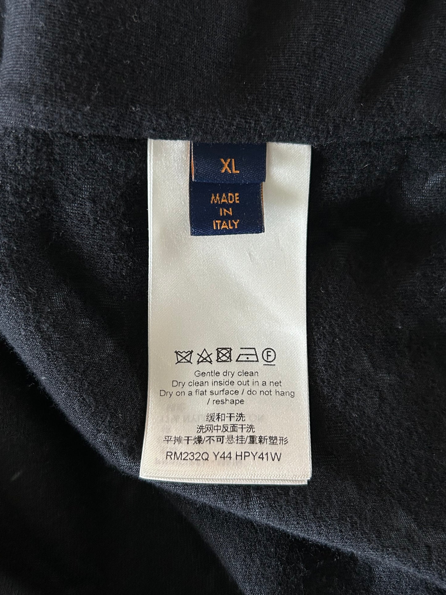 Louis Vuitton Black Monogram Towel Zip Up Hoodie
