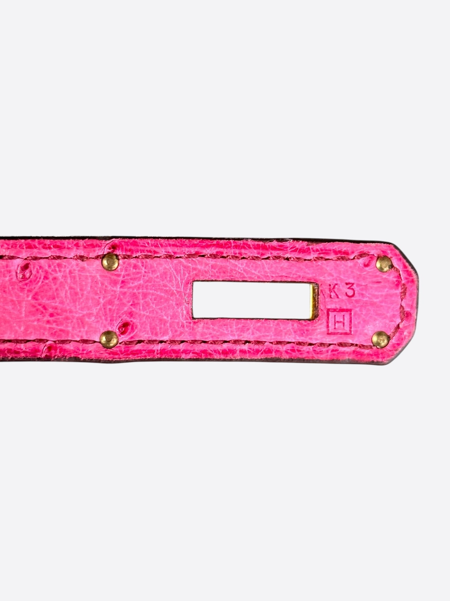 Hermes Pink Ostrich Birkin 30