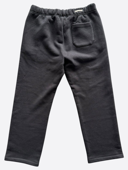Chrome Hearts Black CH Logo Embroidered Sweatpants