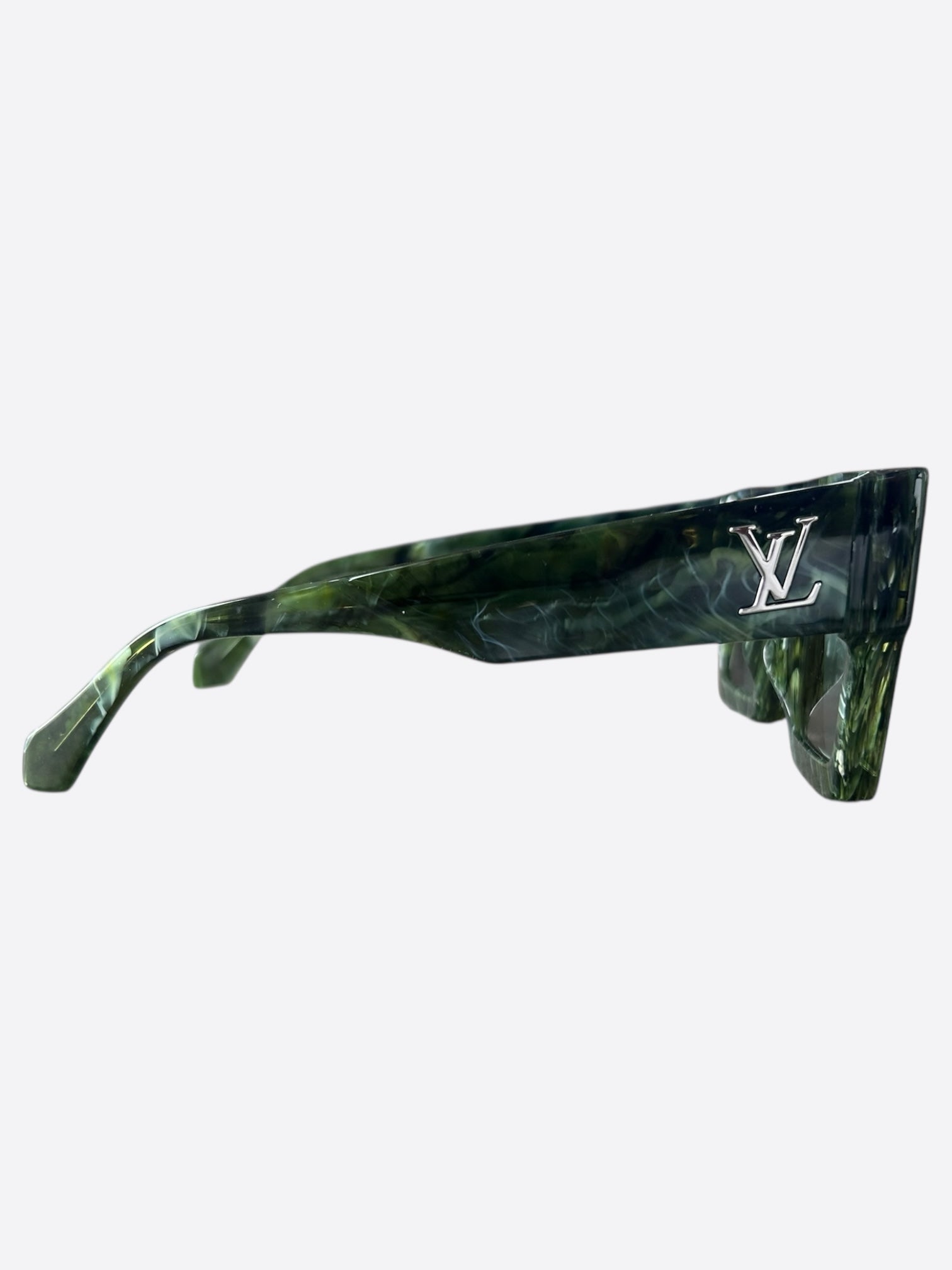 LOUIS VUITTON サイクロン マーブルCyclone Louis Vuitton - Green Marble Cyclone Sunglasses – eluXive
