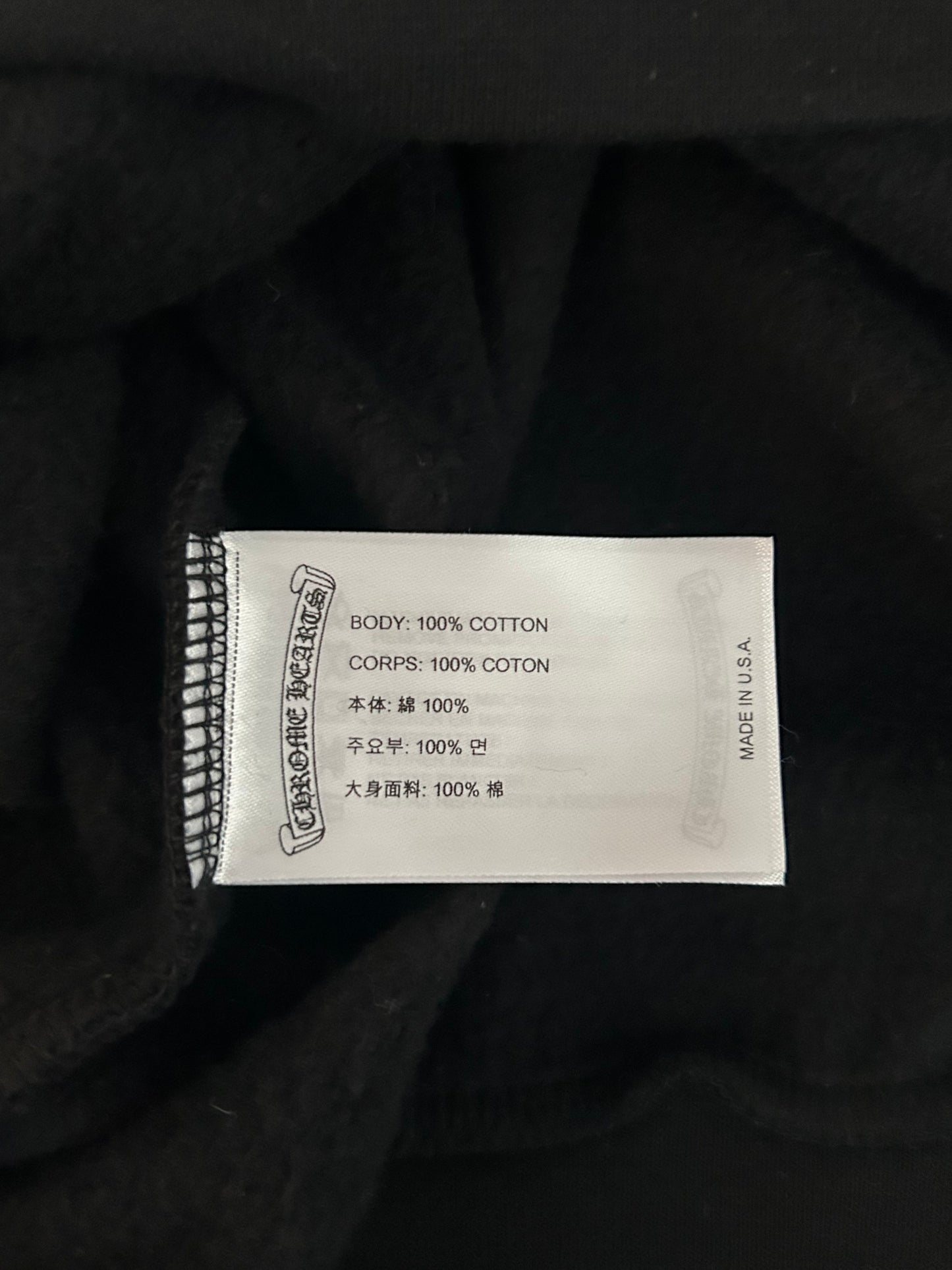 Chrome Hearts Black & Blue Mapplethorpe Hoodie