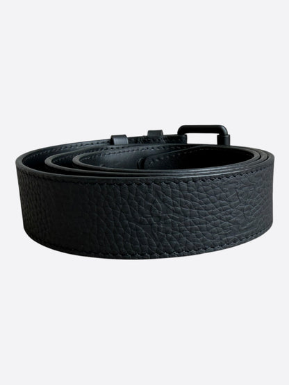 Louis Vuitton Black Monogram Leather Belt