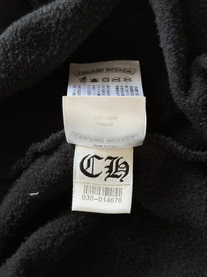 Chrome Hearts Black Gradient Circle Logo Hoodie