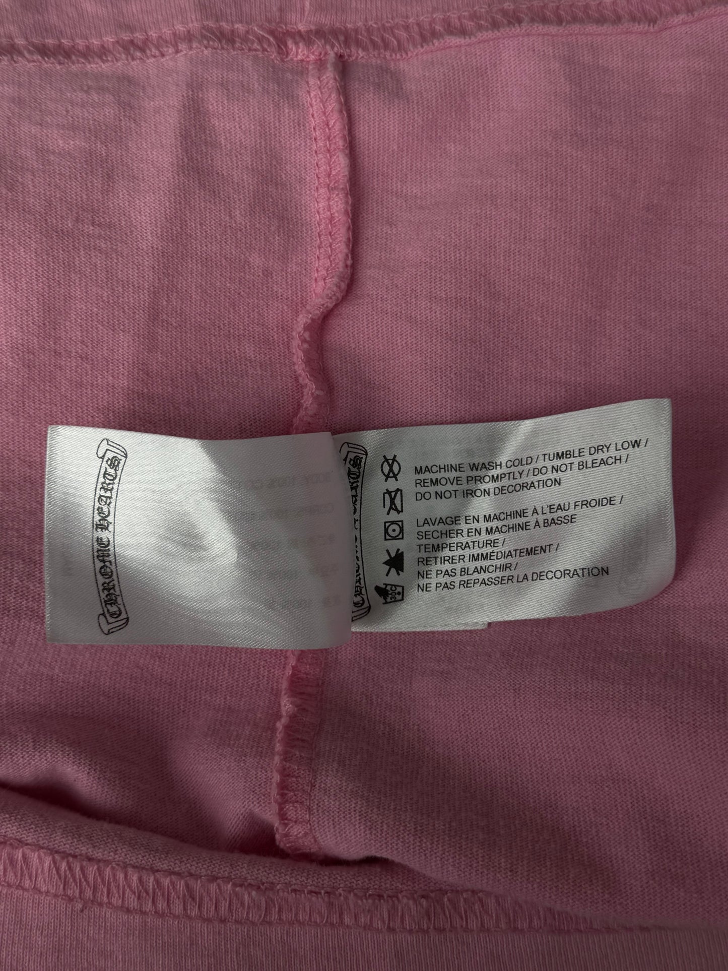 Chrome Hearts Matty Boy Pink Vanity Affair Longsleeve T-Shirt