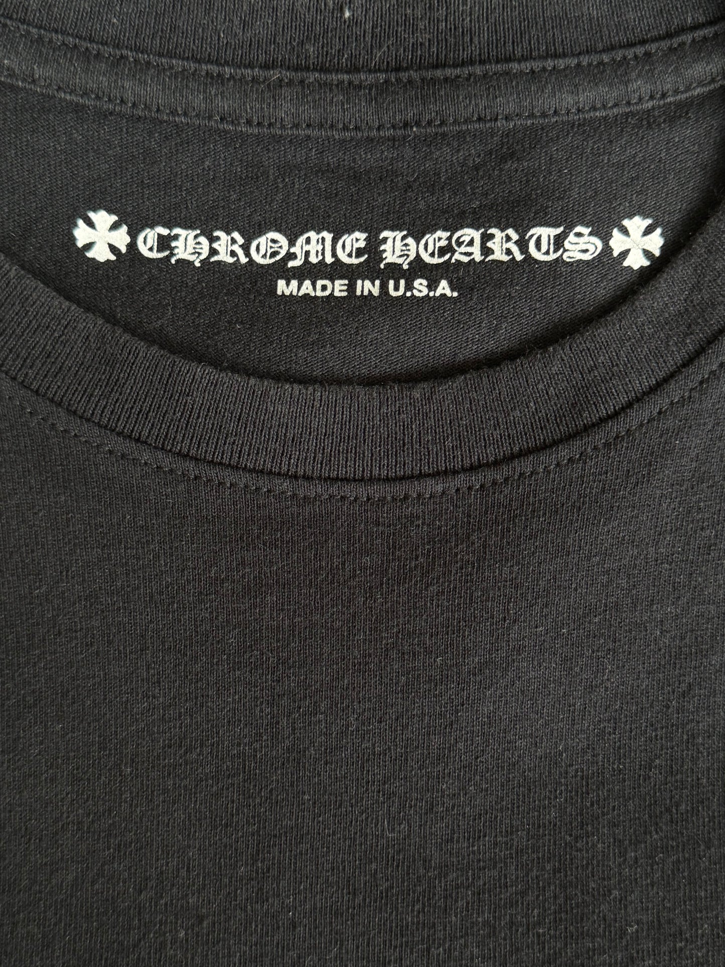 Chrome Hearts Matty Boy Black Chomper Longsleeve T-Shirt