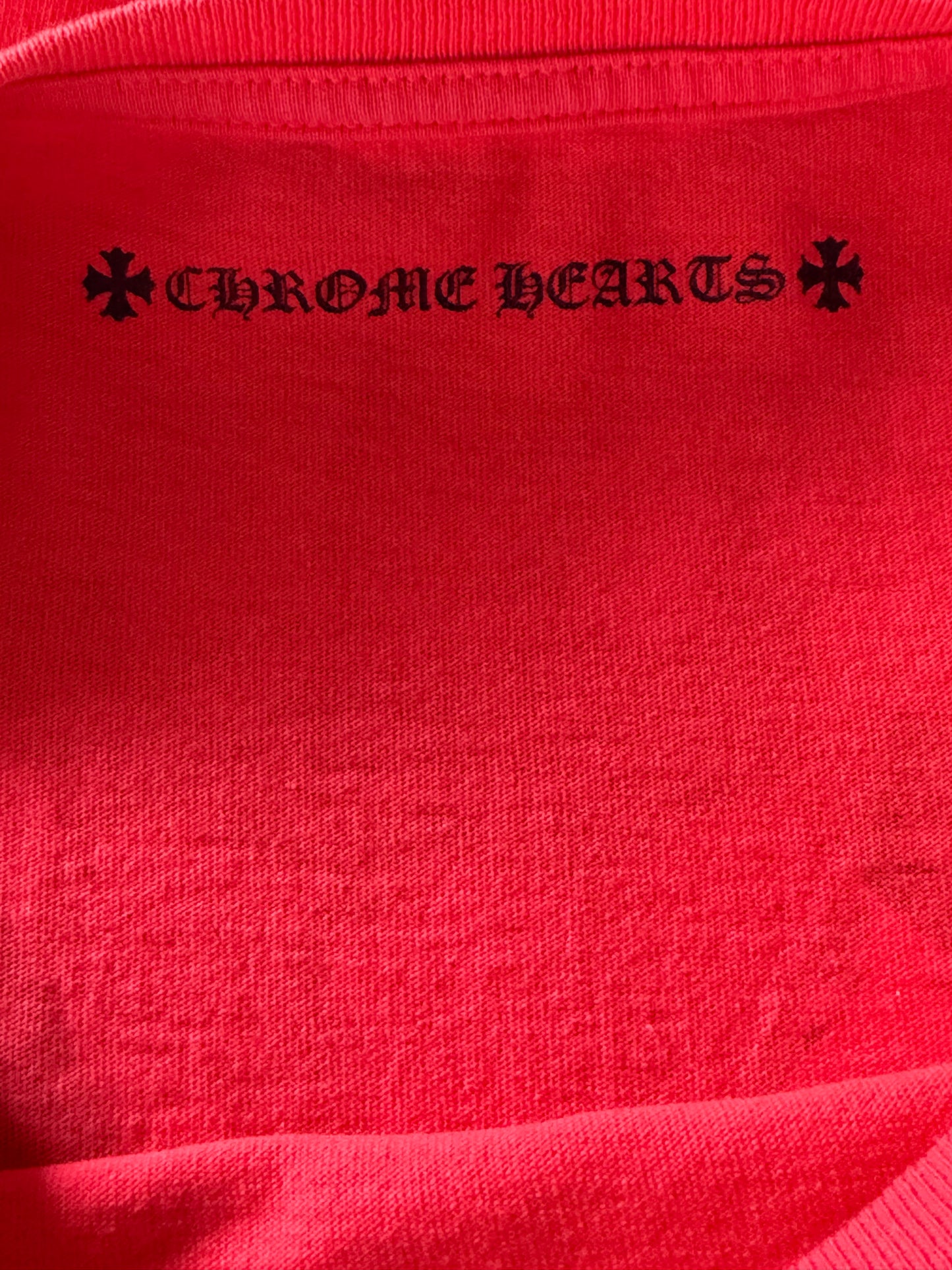 Chrome Hearts Matty Boy Red Stay Fast Longsleeve T-Shirt