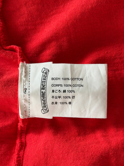 Chrome Hearts Matty Boy Red Stay Fast Longsleeve T-Shirt