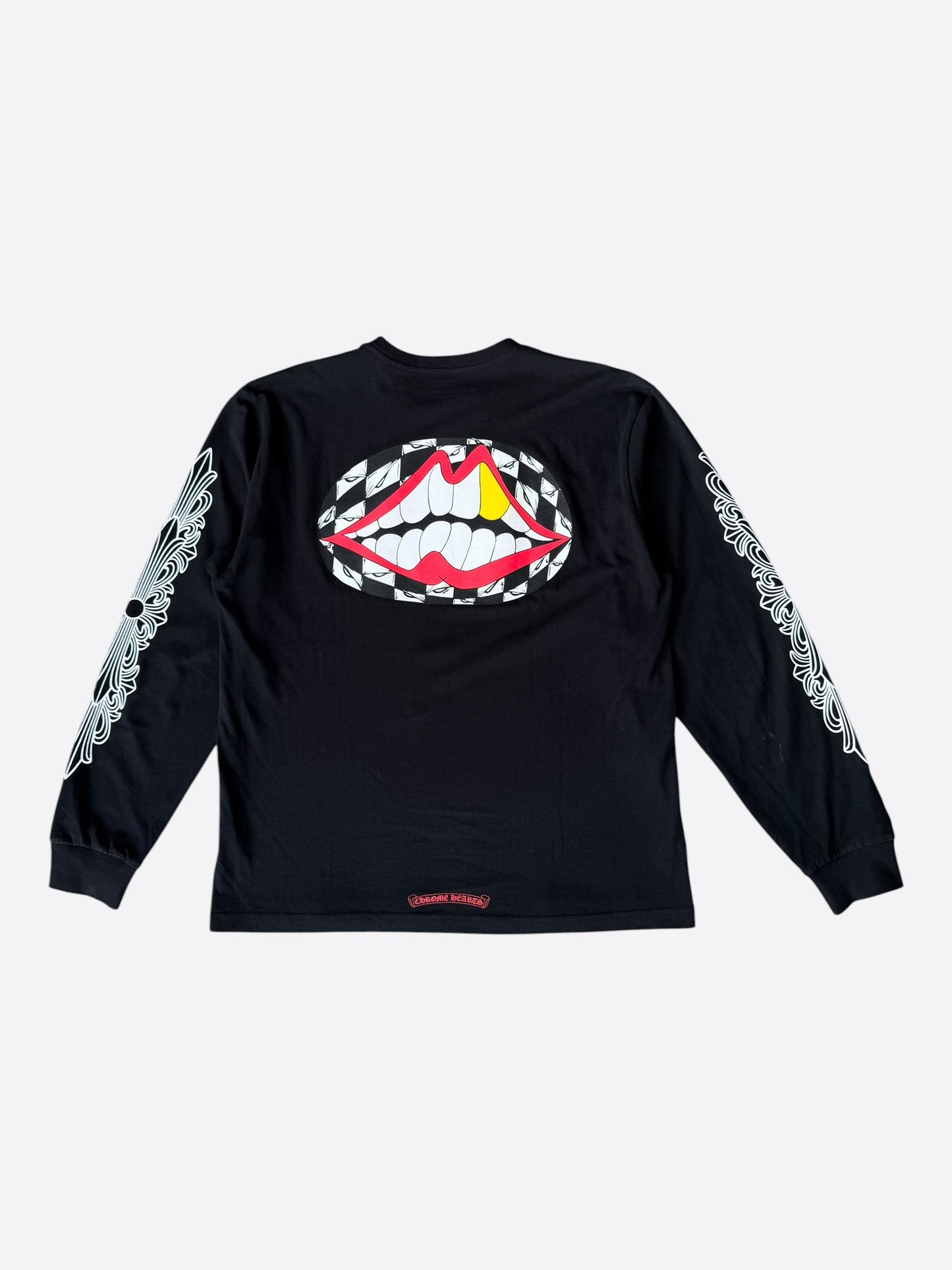Chrome Hearts Matty Boy Black Chomper Longsleeve T-Shirt