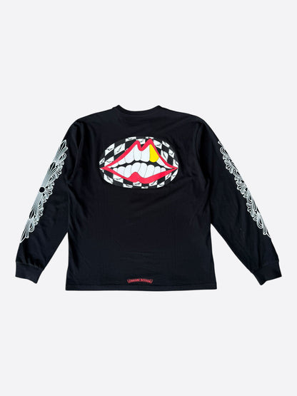 Chrome Hearts Matty Boy Black Chomper Longsleeve T-Shirt