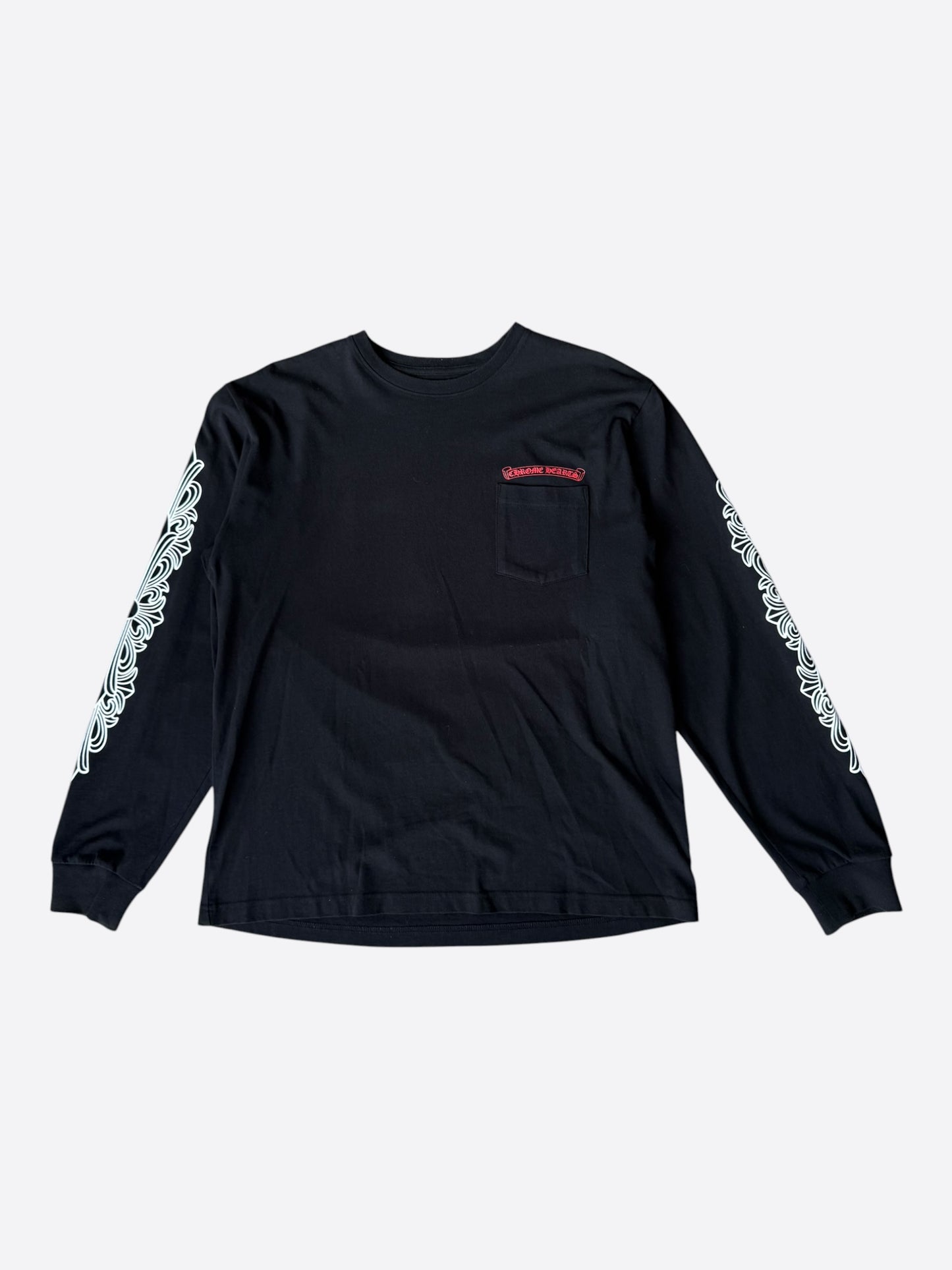 Chrome Hearts Matty Boy Black Chomper Longsleeve T-Shirt