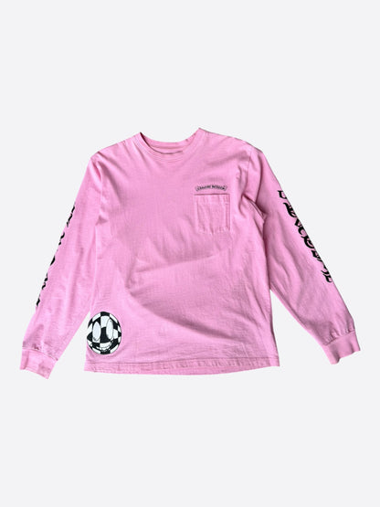 Chrome Hearts Matty Boy Pink Vanity Affair Longsleeve T-Shirt