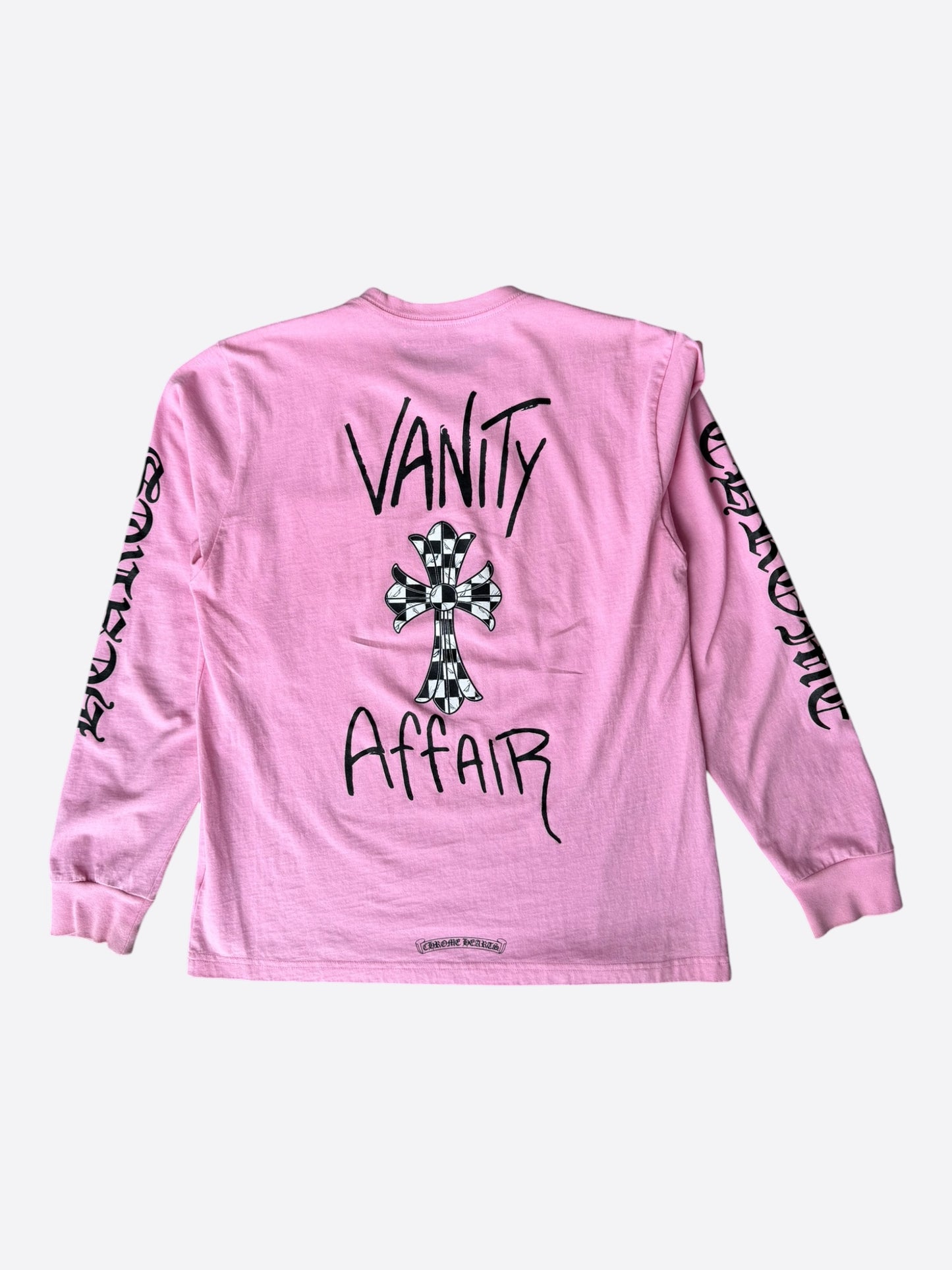 Chrome Hearts Matty Boy Pink Vanity Affair Longsleeve T-Shirt