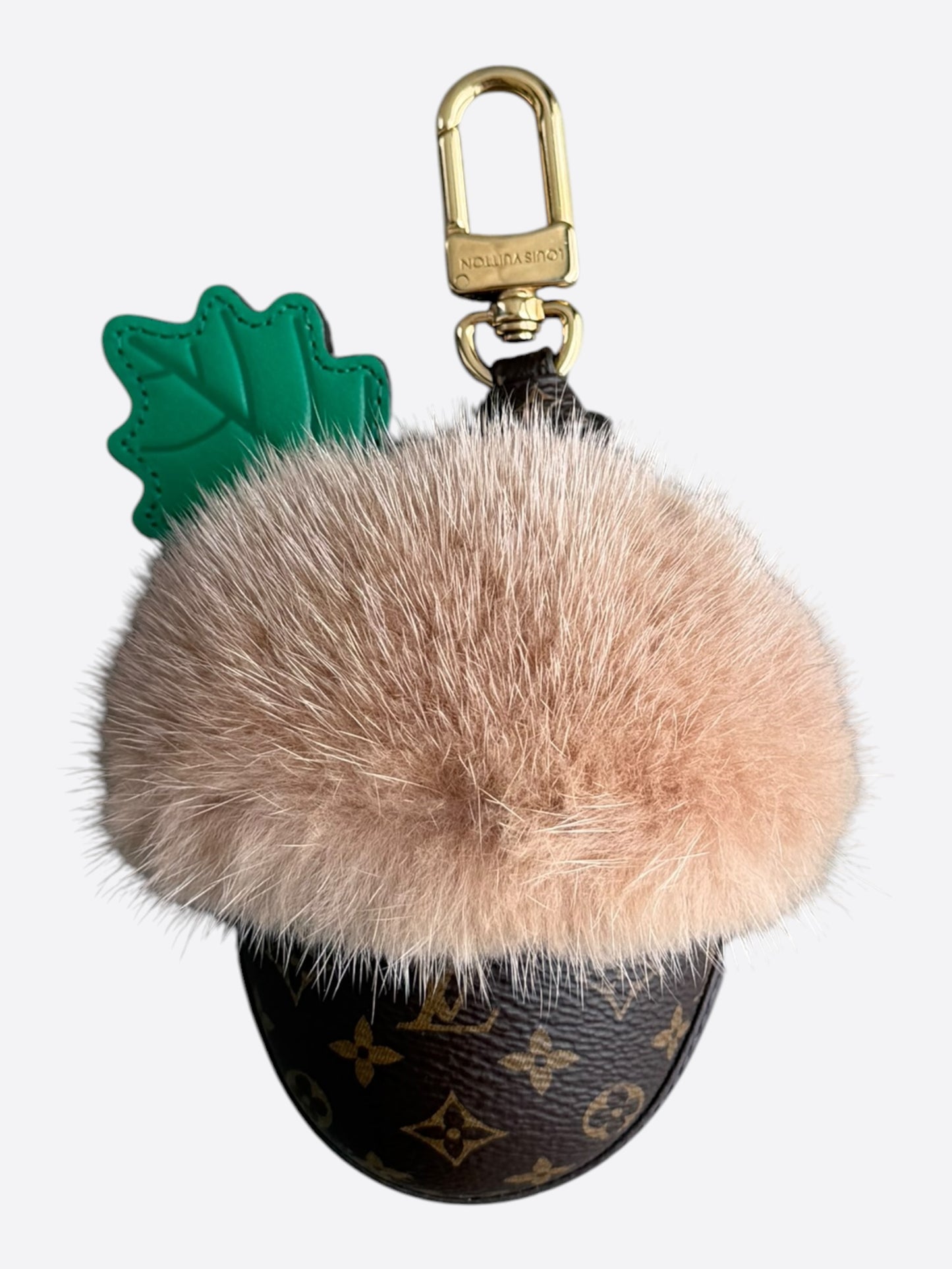 Louis Vuitton Brown Monogram Acorn Bag Charm