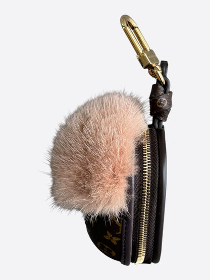 Louis Vuitton Brown Monogram Acorn Bag Charm