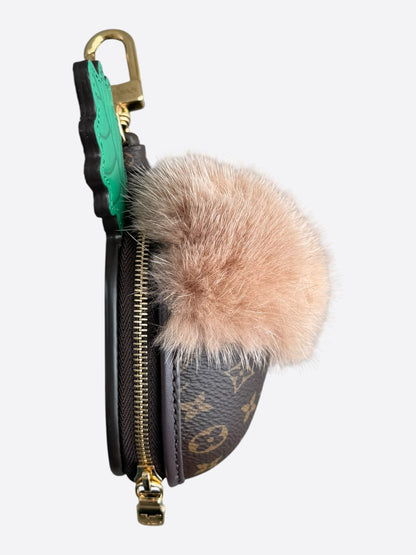 Louis Vuitton Brown Monogram Acorn Bag Charm