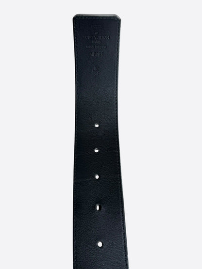 Louis Vuitton Silver Monogram Mirror Belt