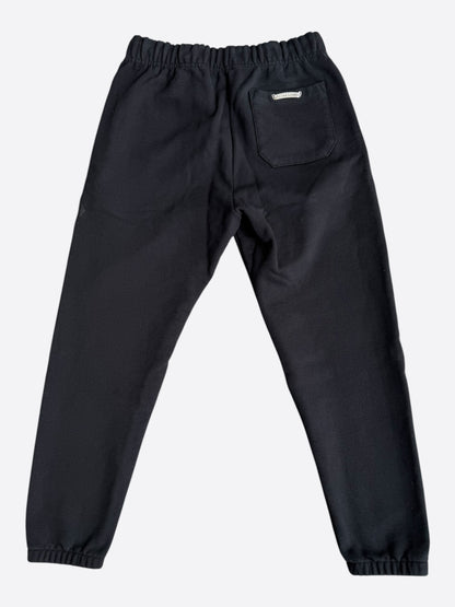 Chrome Hearts Black Triple Cross Patch Paper Jam Sweatpants