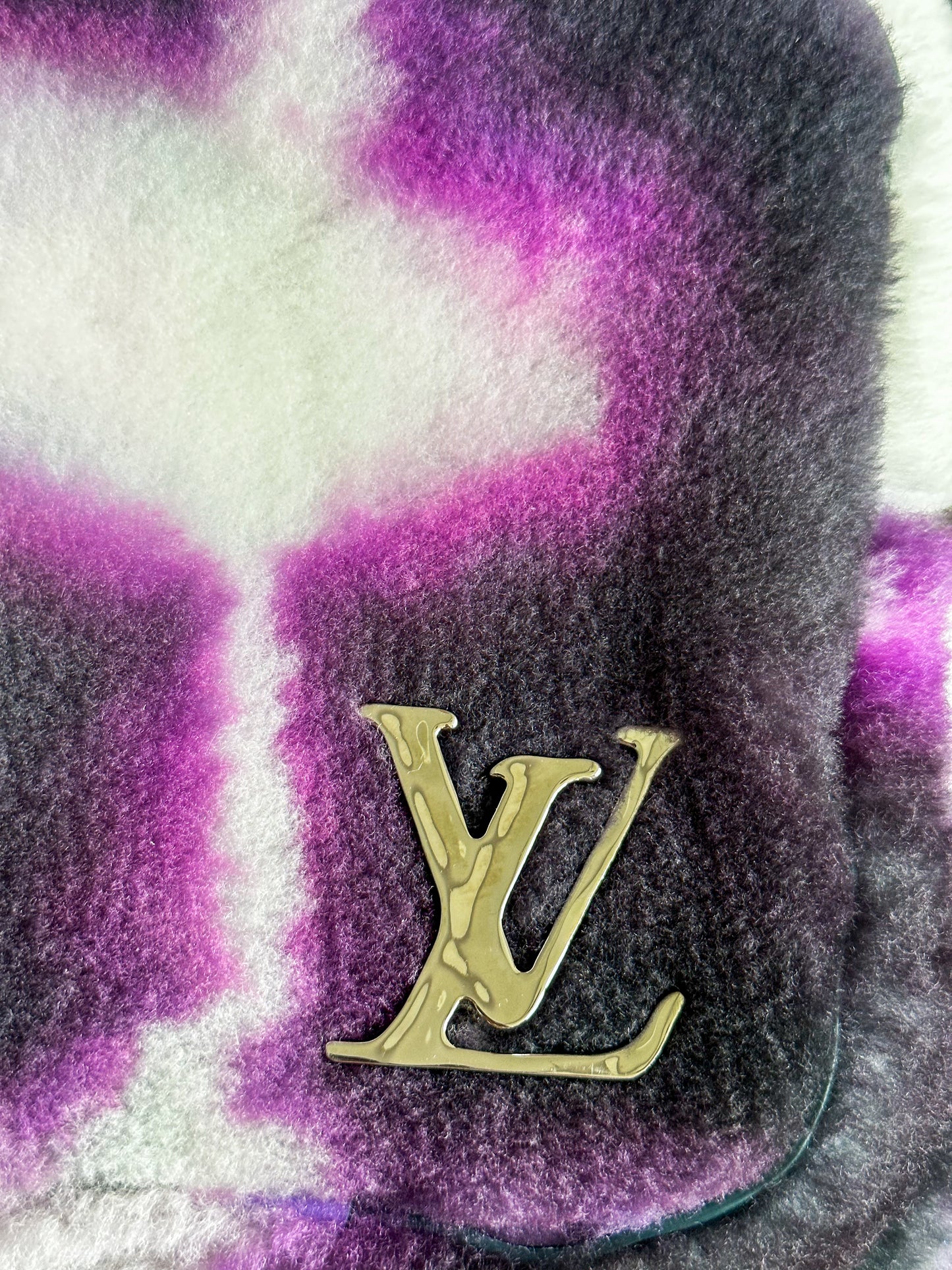 Louis Vuitton White & Purple Mink Backpack