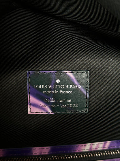 Louis Vuitton White & Purple Mink Backpack