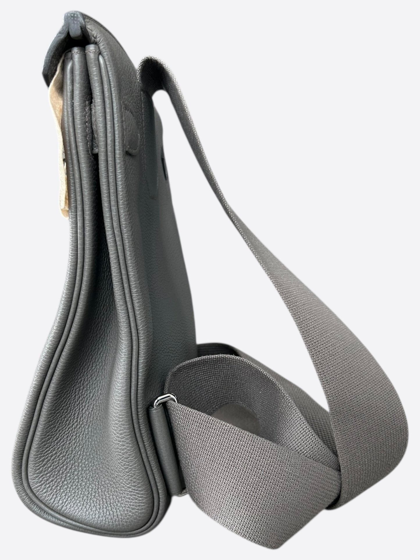 Hermes Grey HAC A Dos Crossbody Backpack