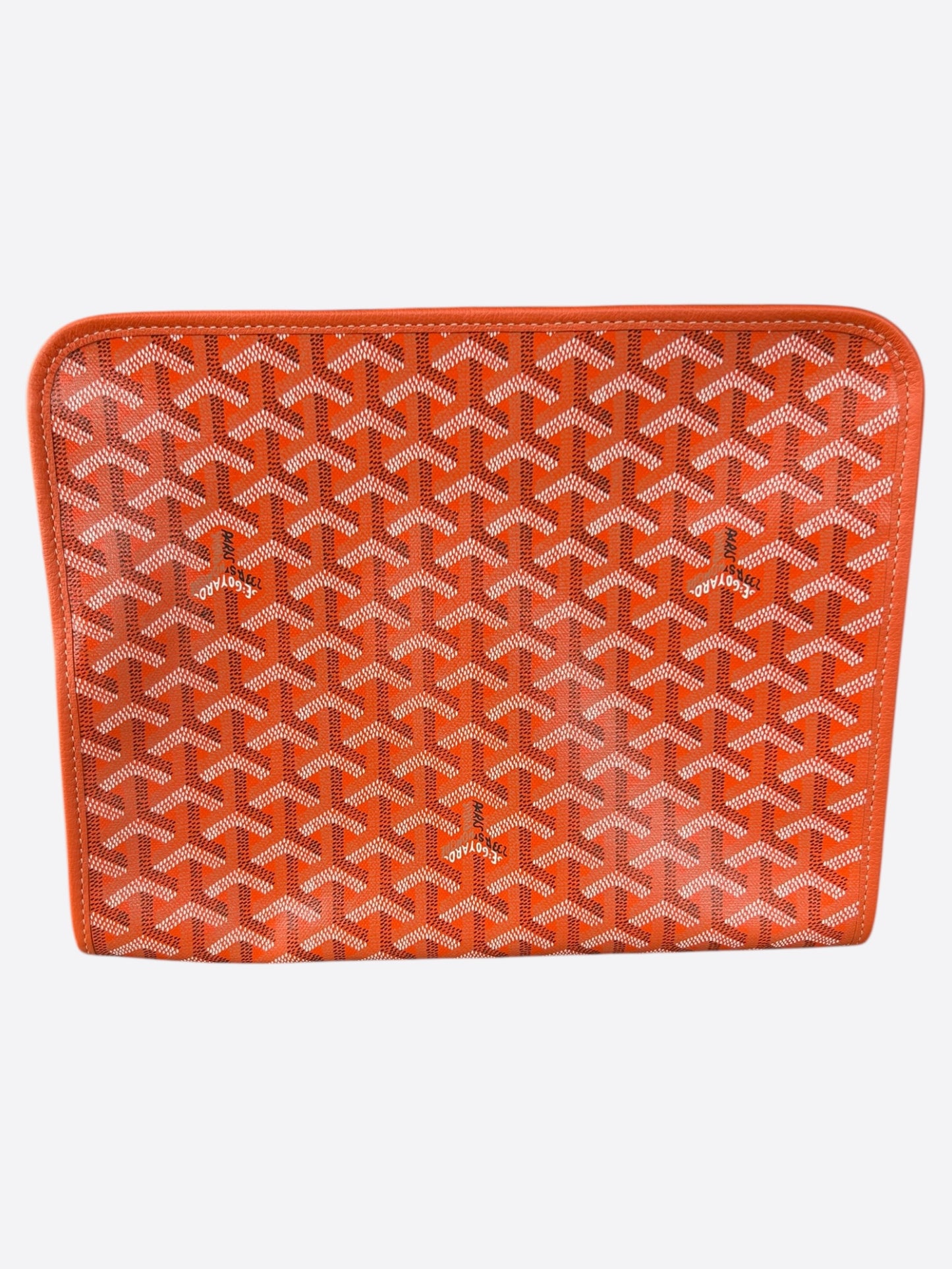 Goyard Orange Jouvence GM Toiletry Bag
