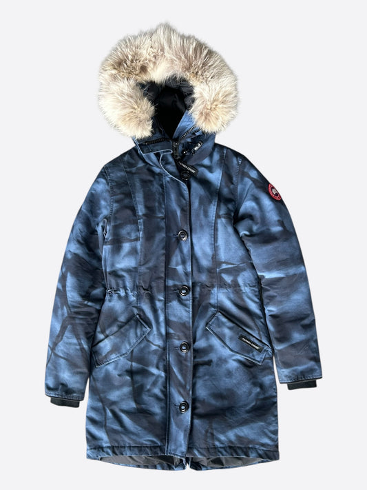 Canada Goose Abstract Blue Rossclair Women's Jacket