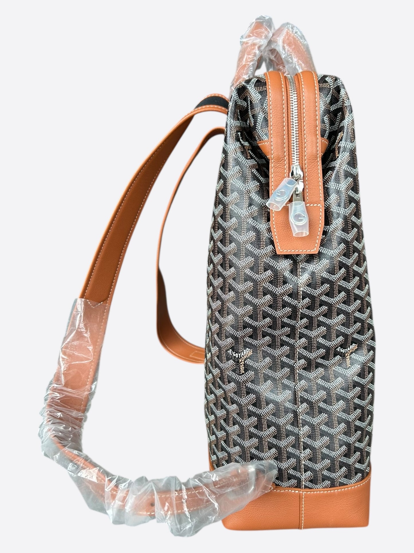 Goyard Black & Brown Cisalpin Backpack