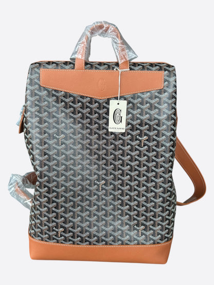 Goyard Black & Brown Cisalpin Backpack