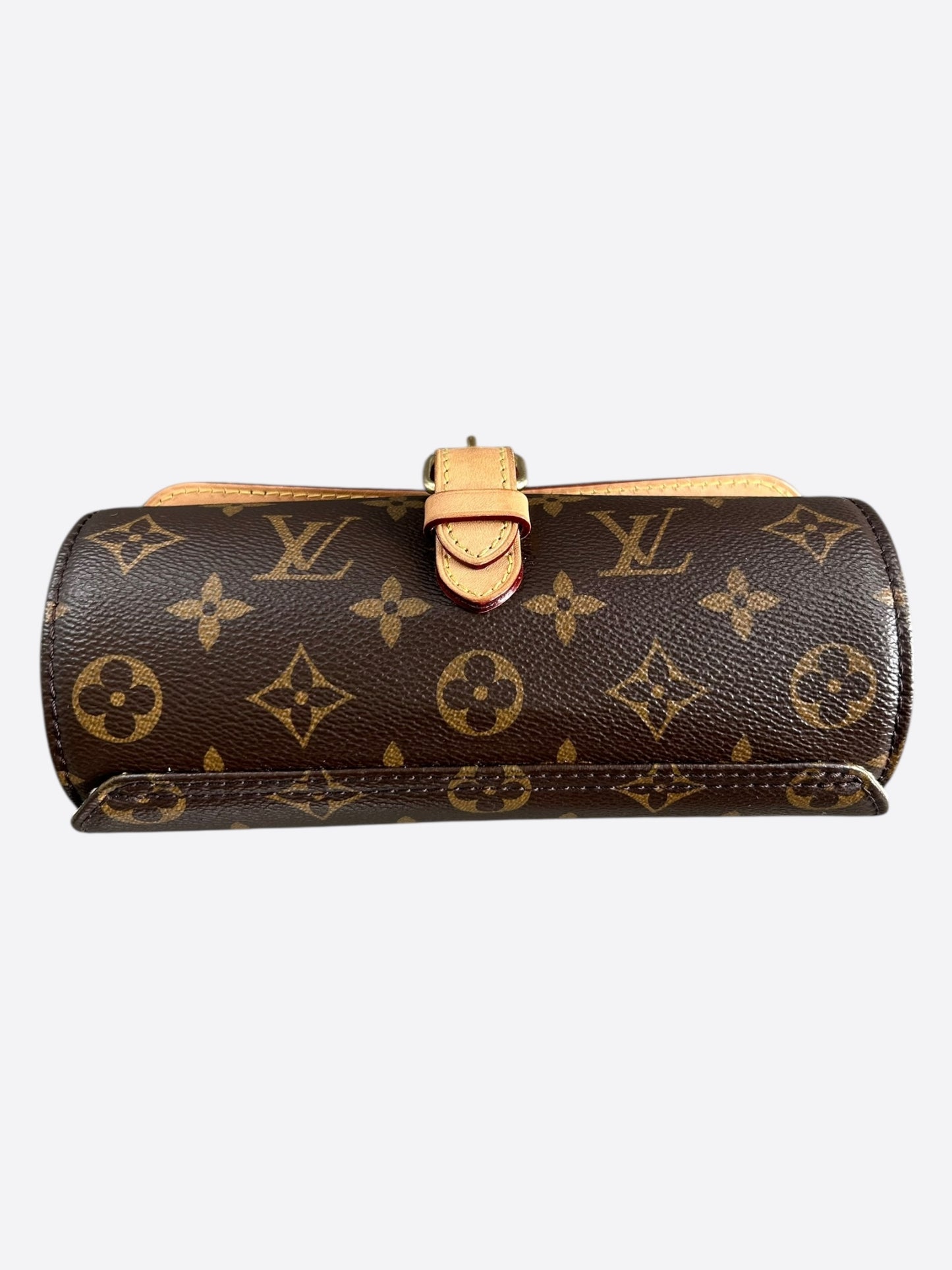 Louis Vuitton Brown Monogram Watch Roll