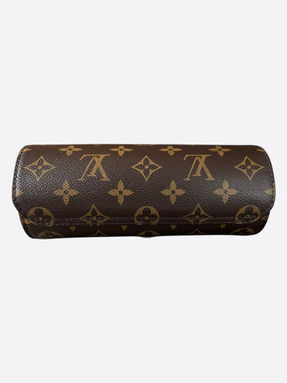 Louis Vuitton Brown Monogram Watch Roll