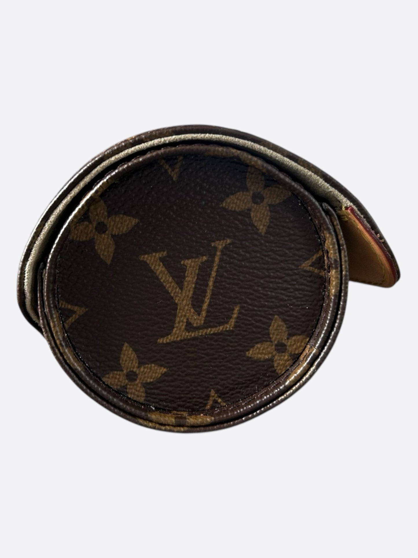 Louis Vuitton Brown Monogram Watch Roll
