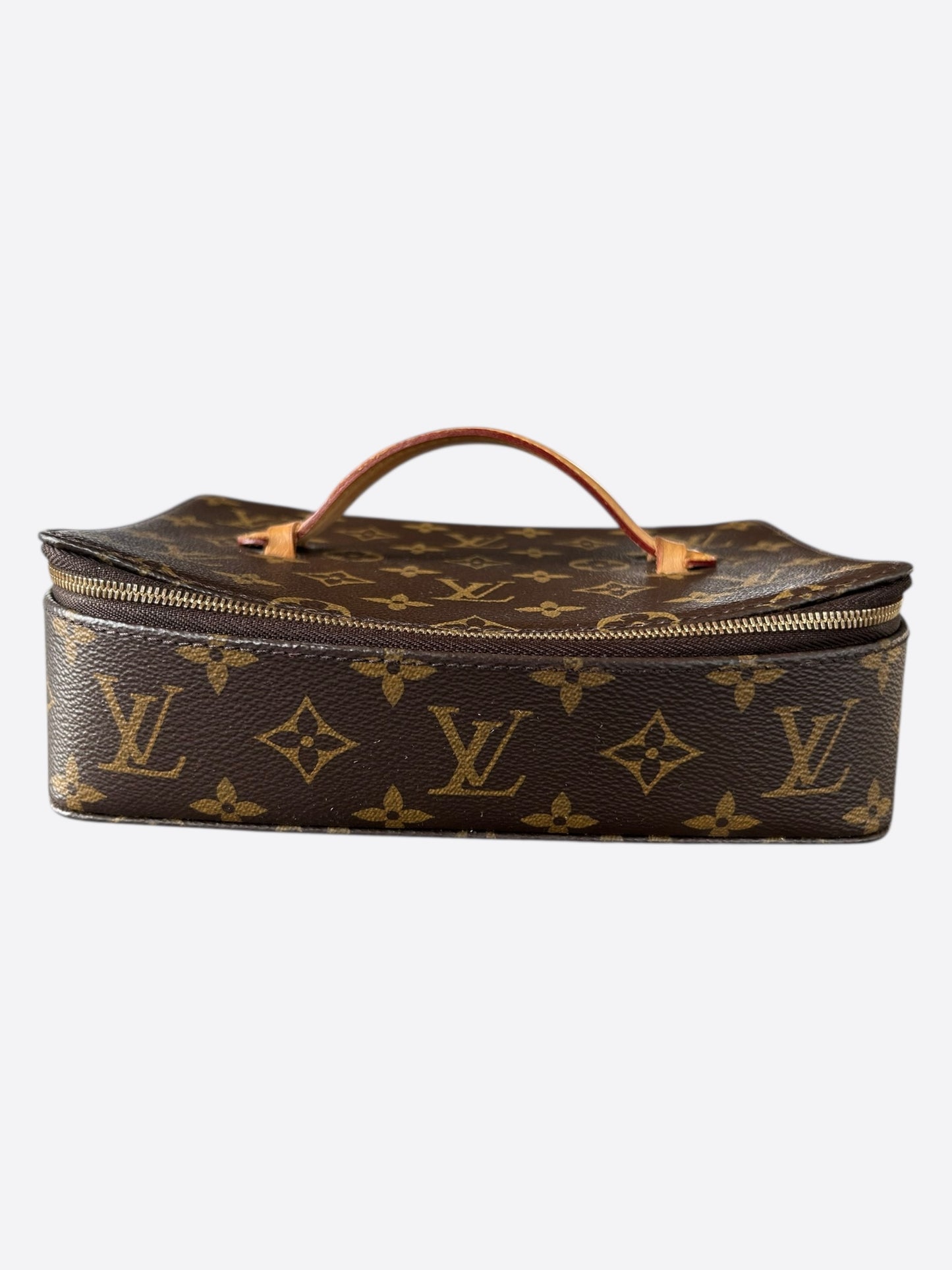 Louis Vuitton Brown Monogram Nice Mini Jewelry Case