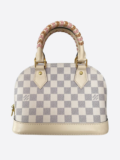 Louis Vuitton Damier Azur Pink Special Handle Alma BB