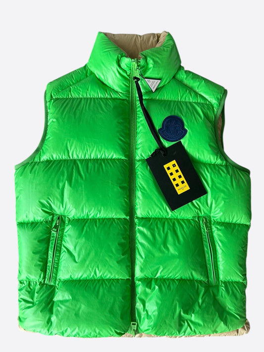 Moncler Green & Blue Sumida Men's Vest