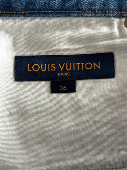 Louis Vuitton Blue Washed Slim Jeans