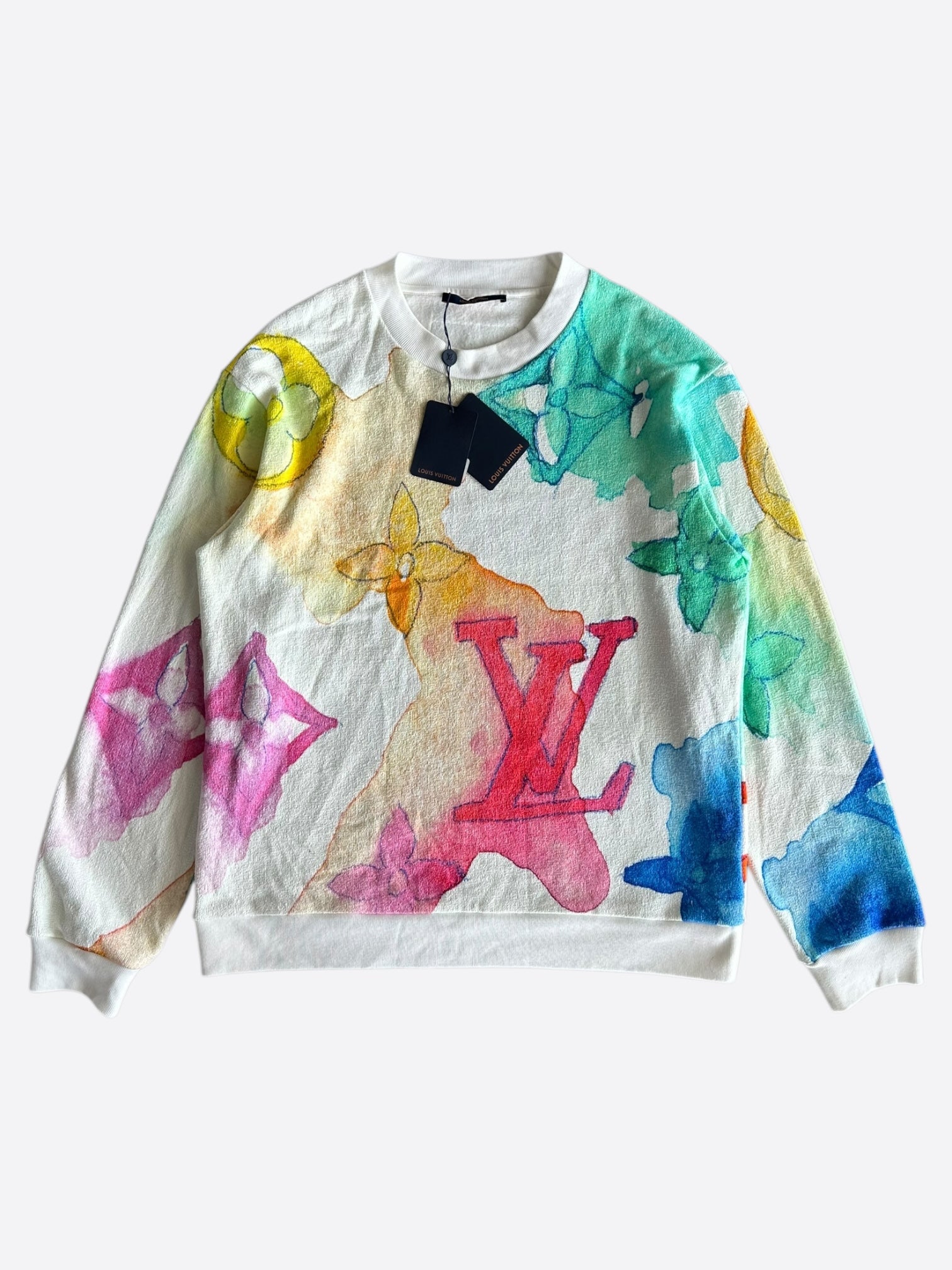 Louis Vuitton Multicolor Watercolor Monogram Sweater – Savonches