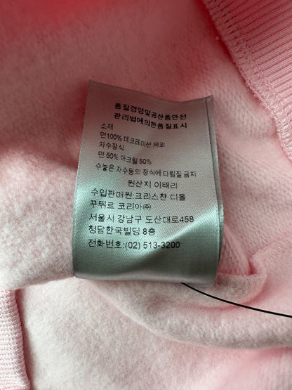 Dior Kaws Pink Logo Sweater