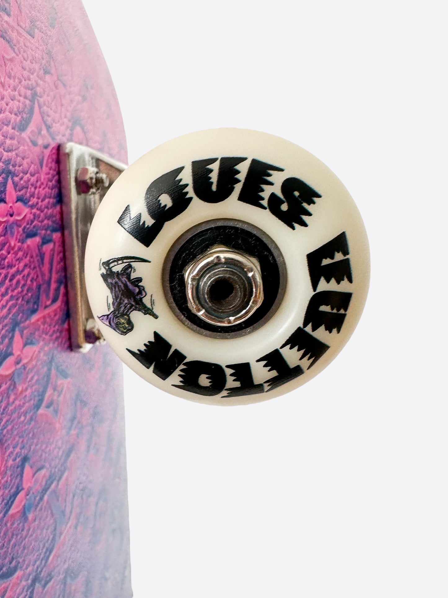 Louis Vuitton Pink & Blue Monogram Skateboard