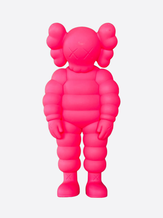 Kaws Pink What Party Inflated Companion