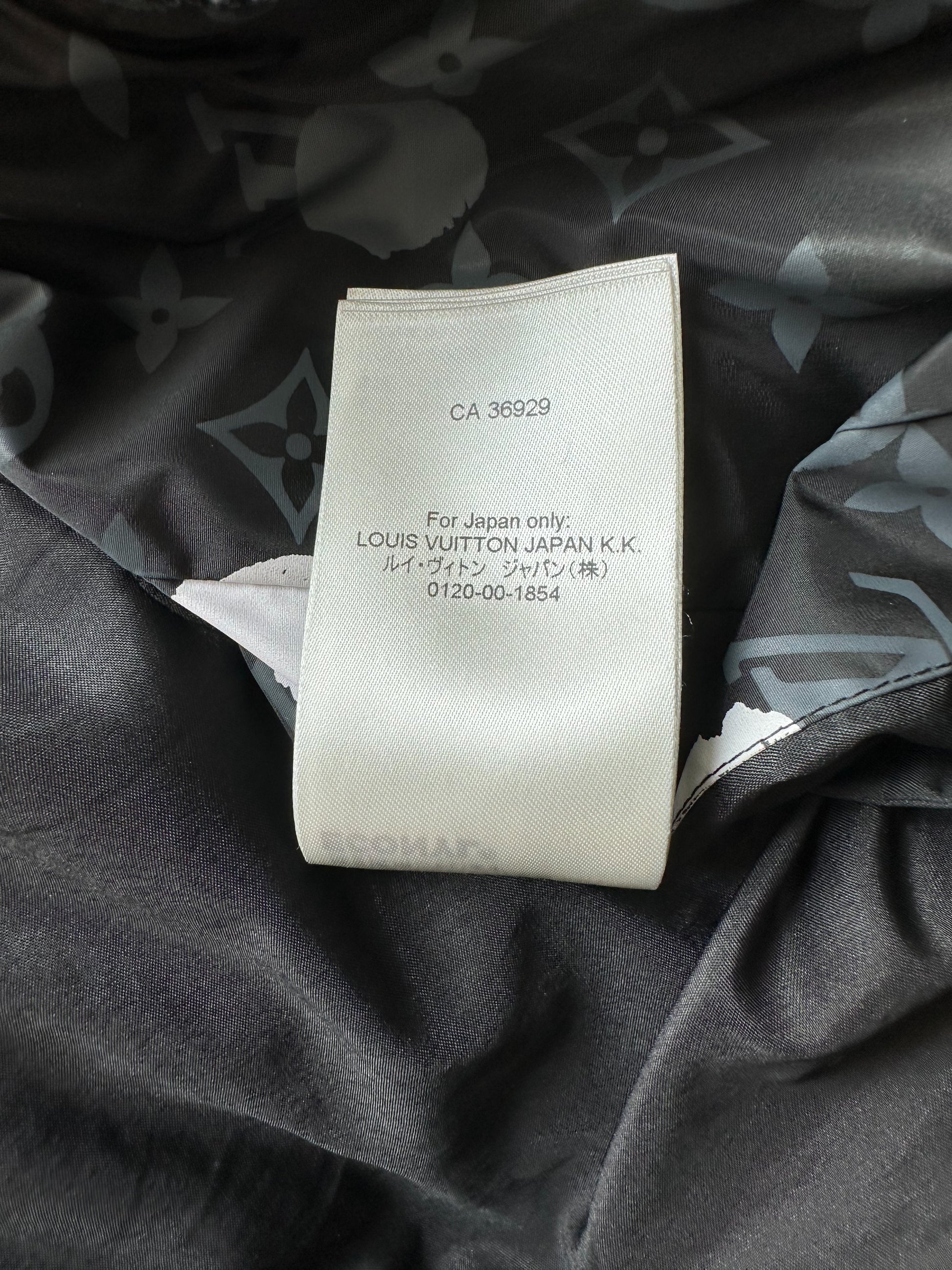 Louis Vuitton Louis Vuitton Grey Monogram Puffer Jacket