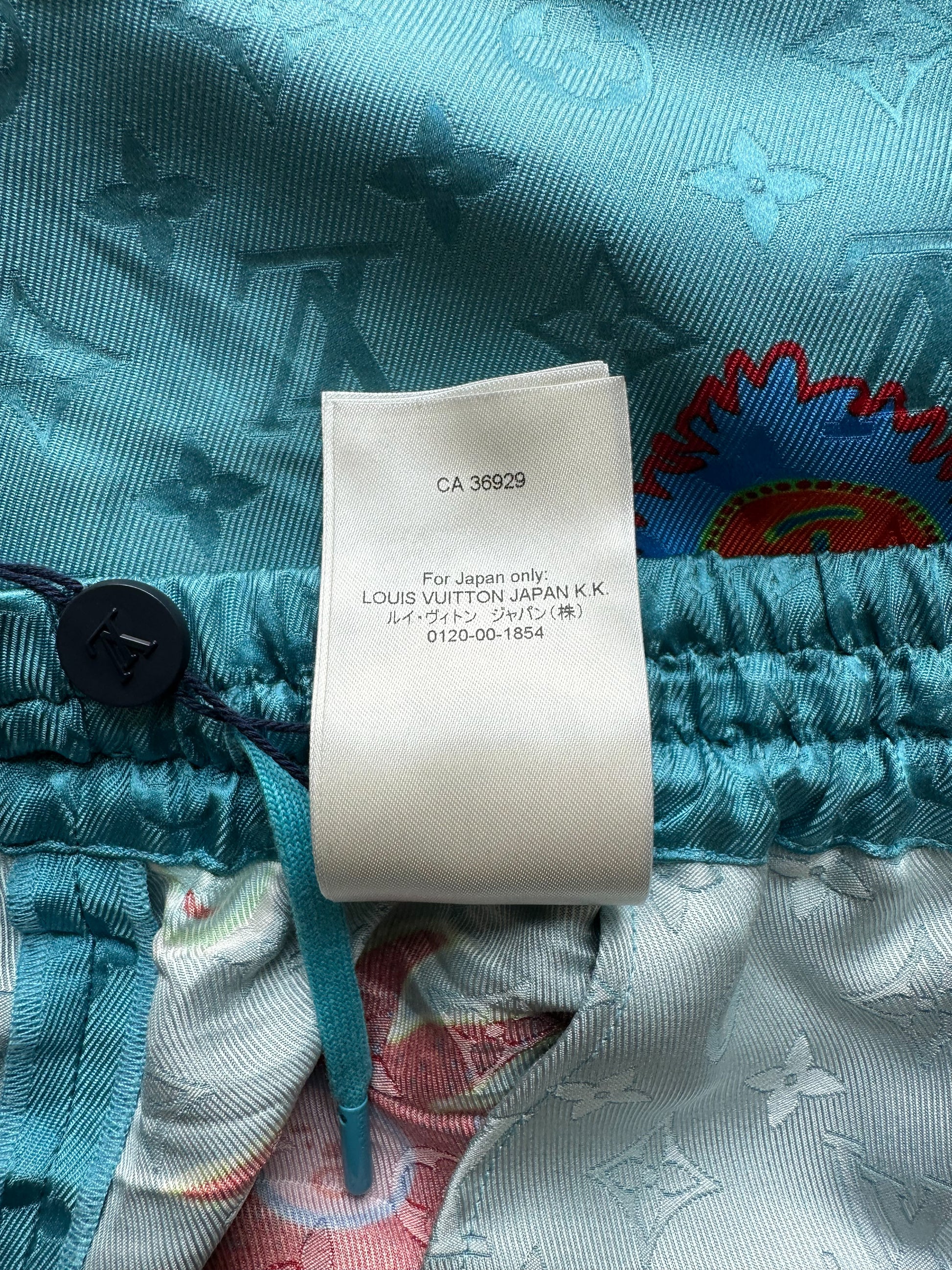Louis Vuitton Yayoi Kusama Faces Monogram Silk Shorts