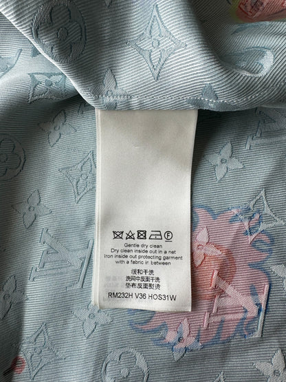 Louis Vuitton Yayoi Kusama Faces Monogram Silk Shirt